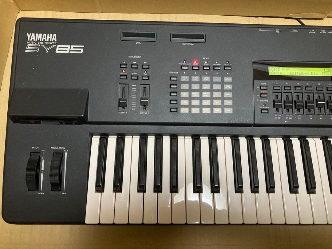 YAMAHA SY85 シンセサイザー キーボード ヤマハ 0710