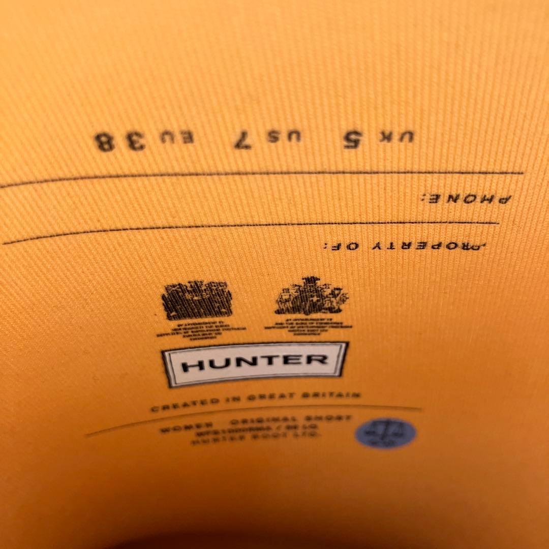 HUNTERレインブーツ極美品