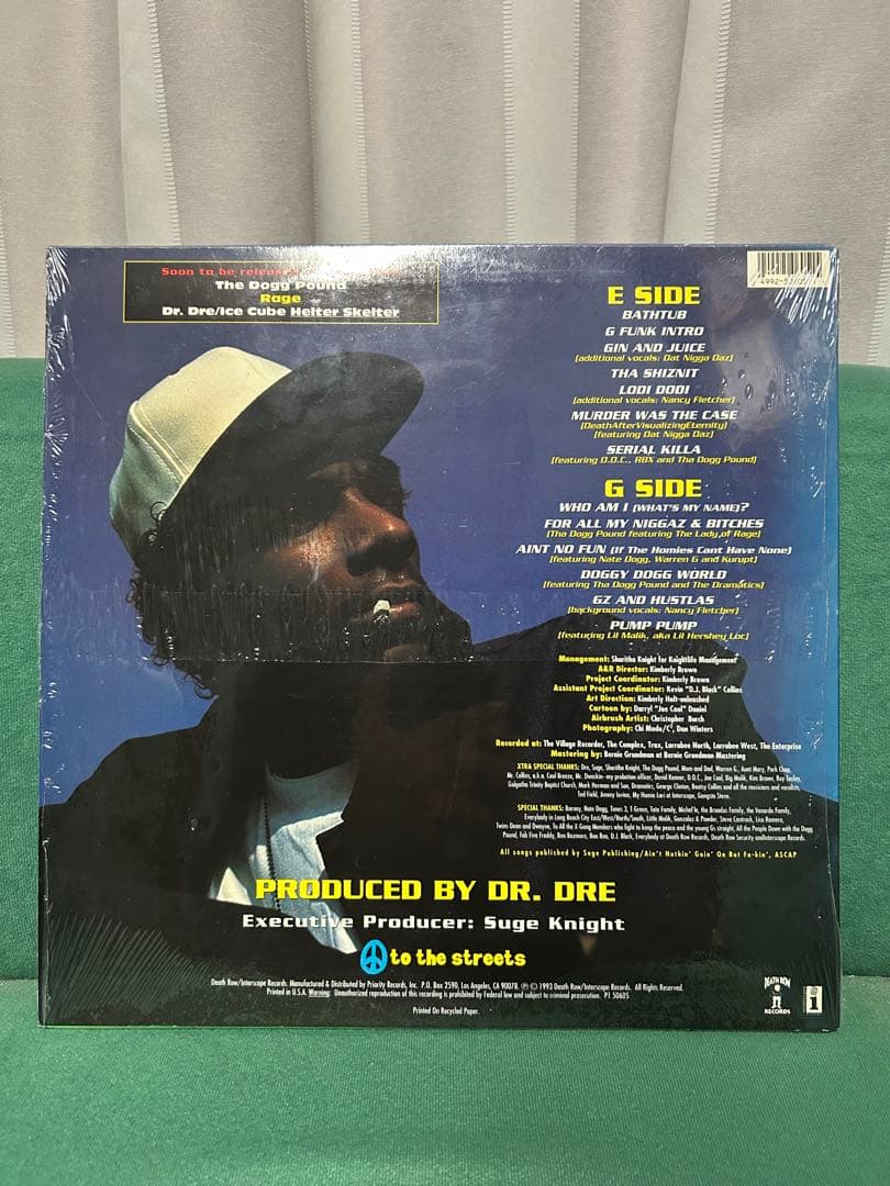 Snoop Doggy Dogg Doggystyle LP シュリンク付き