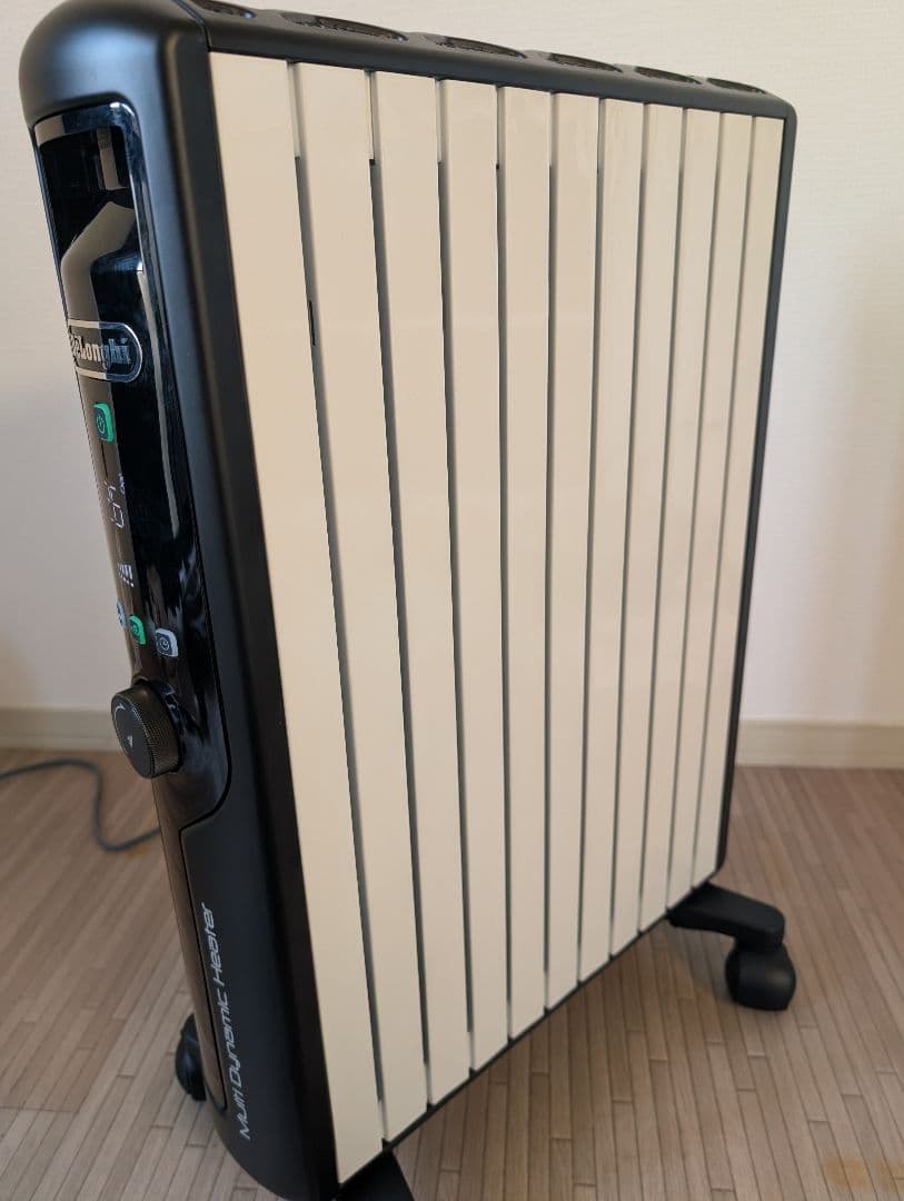 【美品】デロンギ　マルチダイナミックヒーター　MDHU15-BK リモコン付き