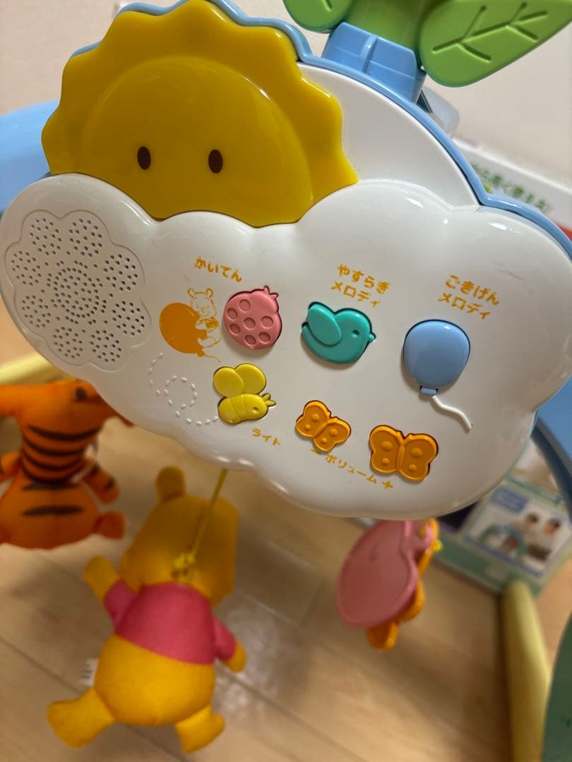 タカラトミーくまのプーさん えらべる回転6WAYジムにへんしんメリー