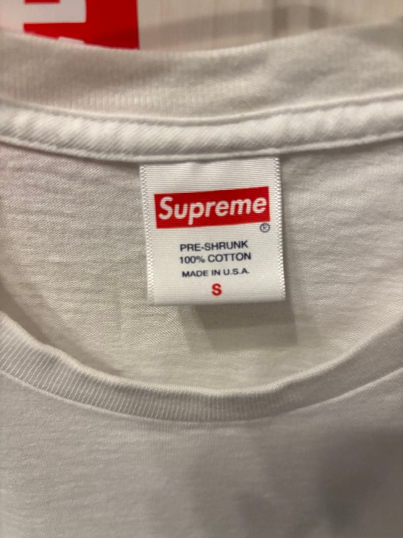 Supreme Supr HERO Tシャツ S ホワイト