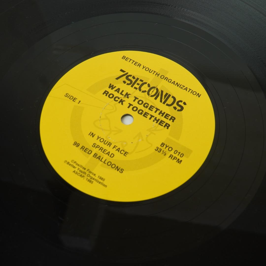 洋楽 7Seconds LP Walk Together, Rock Together