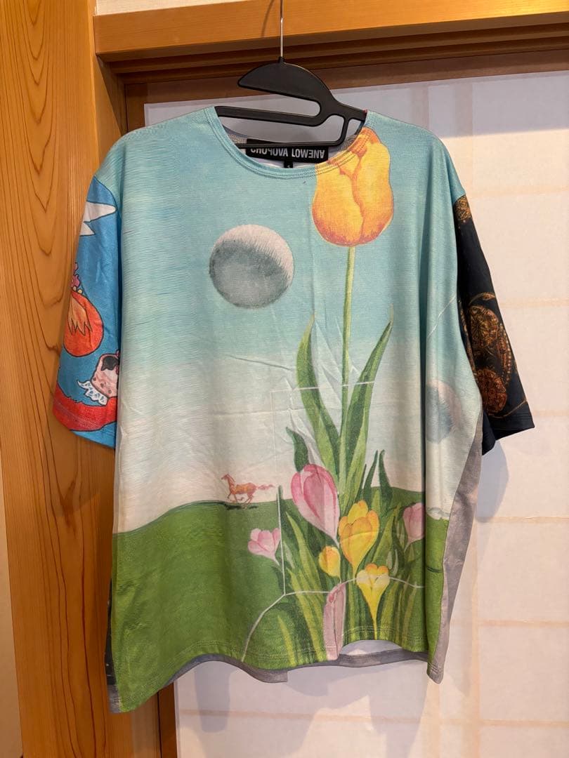 chopova lowena花と猫プリント Tシャツ S チョポヴァ