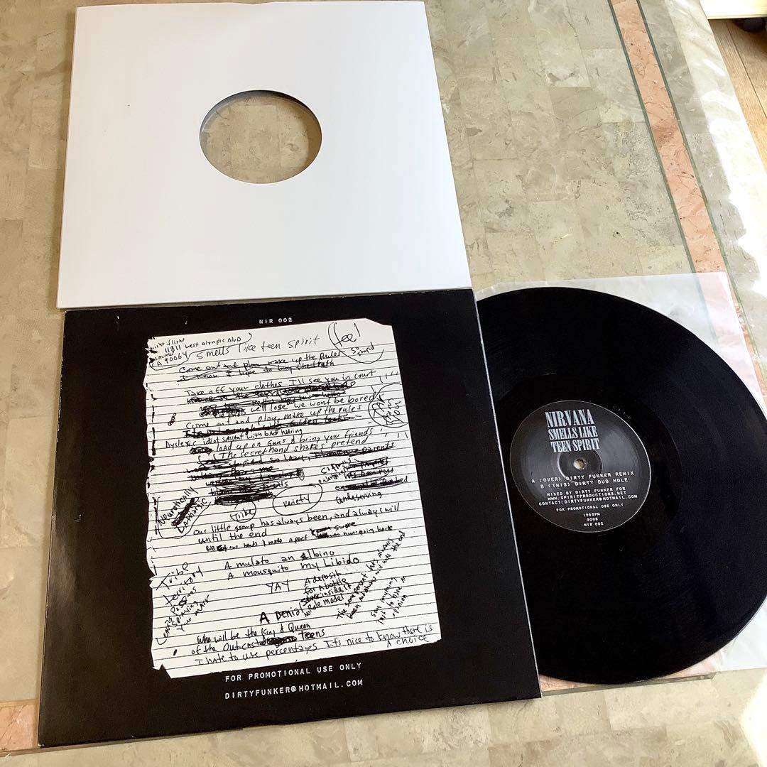 超激レア！ニルヴァーナ DJプロモ 180g重量盤 EU盤 12インチシングル