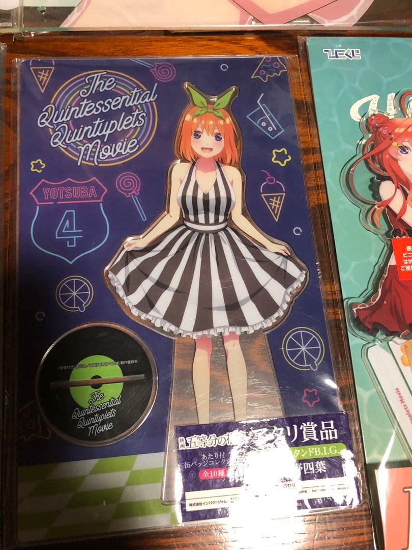 五等分の花嫁　ひこくじ　アクリルスタンド　クリアポップスタンド　まとめ売り
