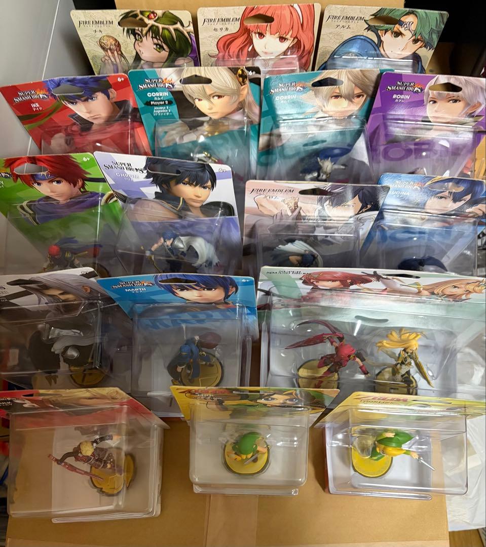 任天堂 amiibo ファイアーエムブレム ゼノブレイド　まとめ 18体