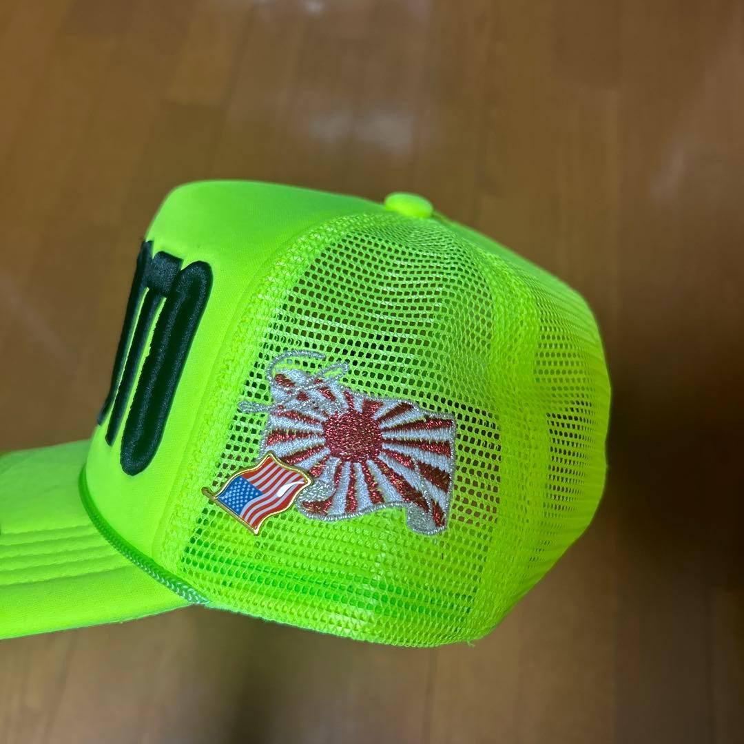 FUJIMOTO 蛍光イエロー キャップ