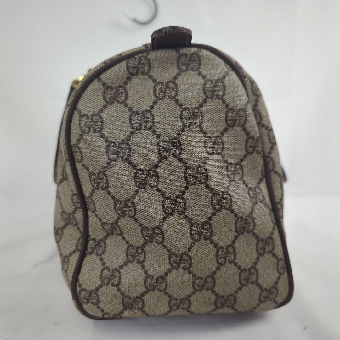 GUCCI グッチ GG柄 ロゴ ミニ ボストン ハンドバッグ