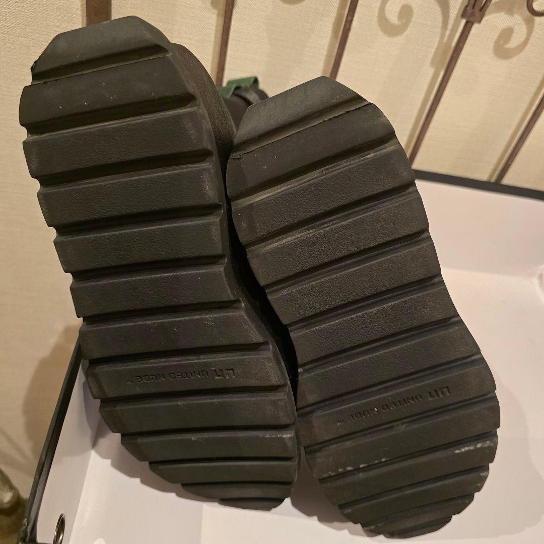 UNITED NUDE × UN3D ROKO BOOTIE 38ブラック箱付き