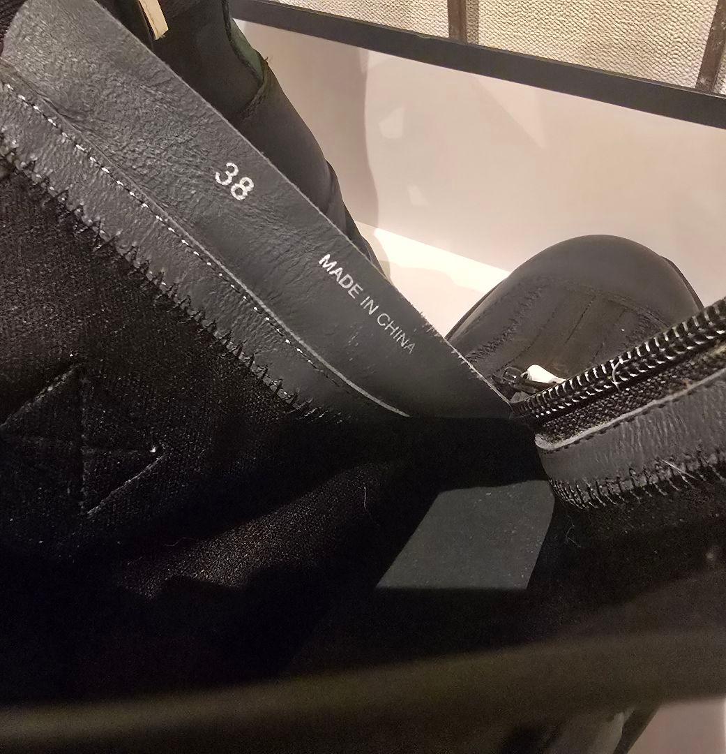 UNITED NUDE × UN3D ROKO BOOTIE 38ブラック箱付き
