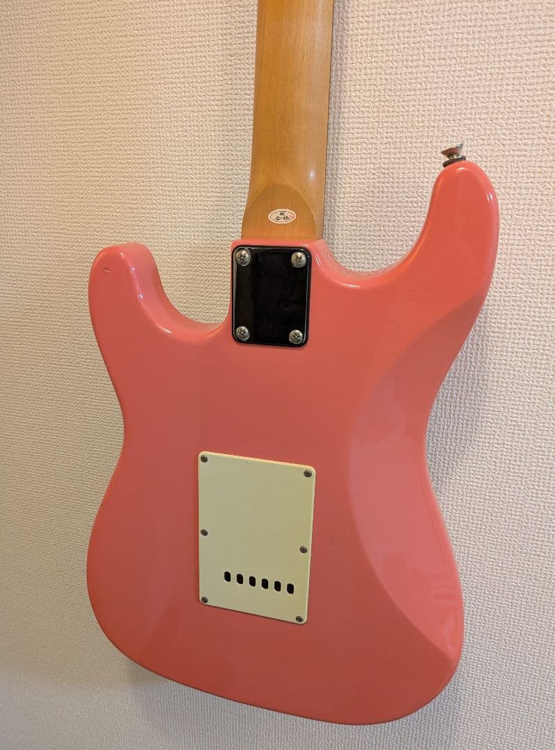 SELDER ストラトキャスタータイプ 初心者向けエレキギター ピンク