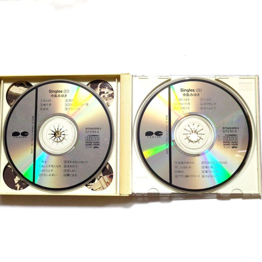 中島みゆき 6CD シングルコレクション セット ベストアルバム