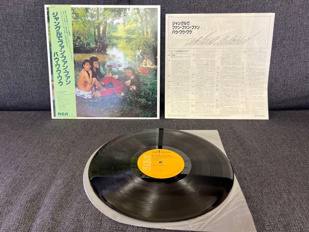 洋楽 1982 Bow Wow Wow RPL-8112 Vinyl LP Japan