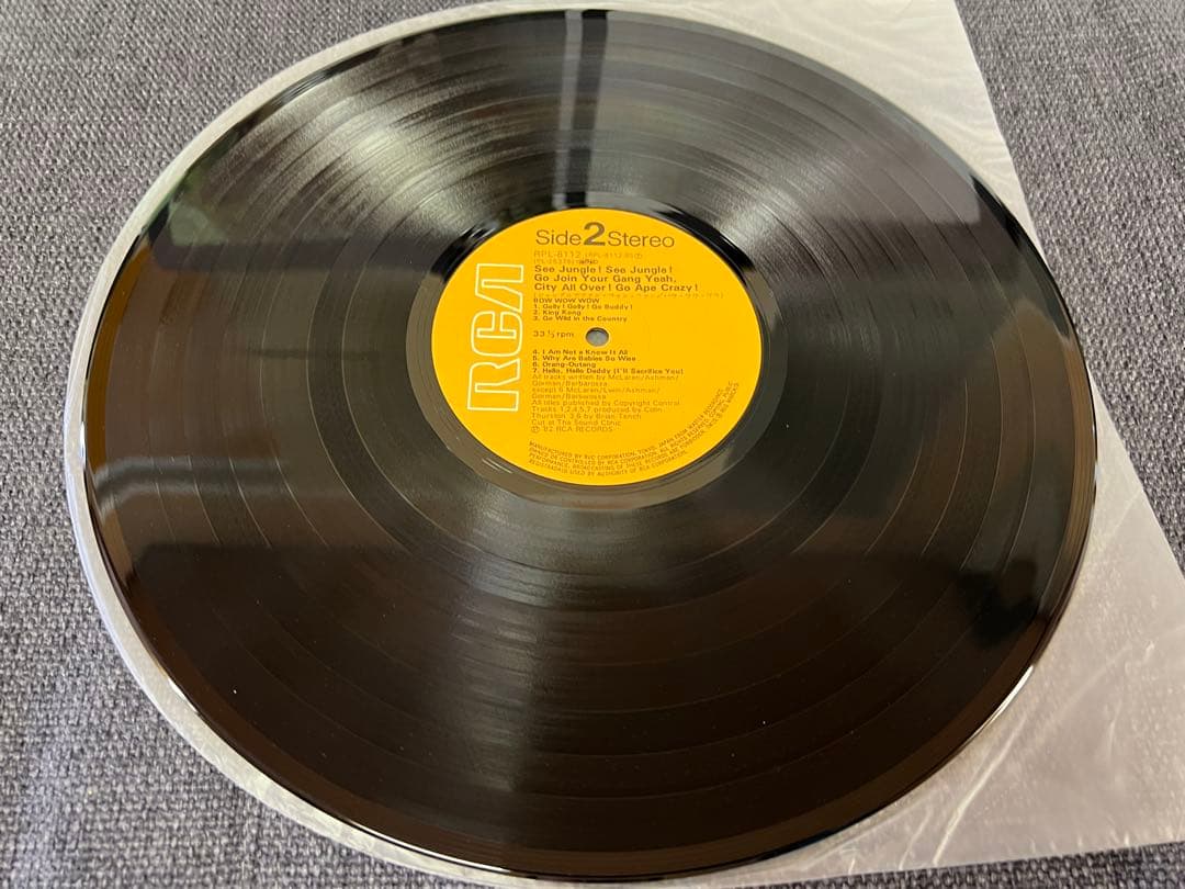 洋楽 1982 Bow Wow Wow RPL-8112 Vinyl LP Japan