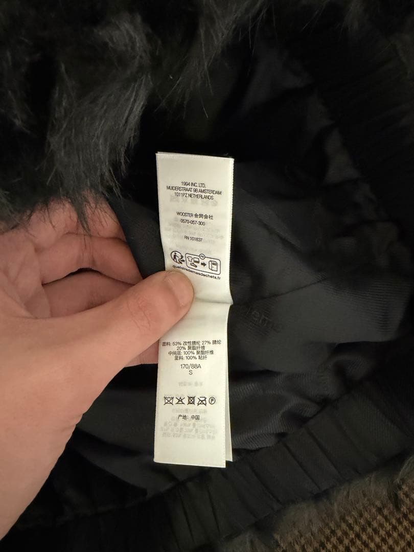 ジャケット・アウター supreme 2-tone faux fur jacket 25ss