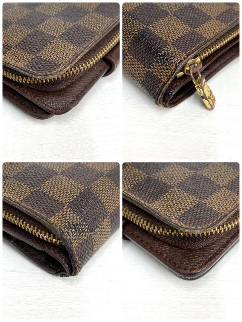 良品✨️ LOUIS VUITTON ルイヴィトン ダミエ コンパクトジップ