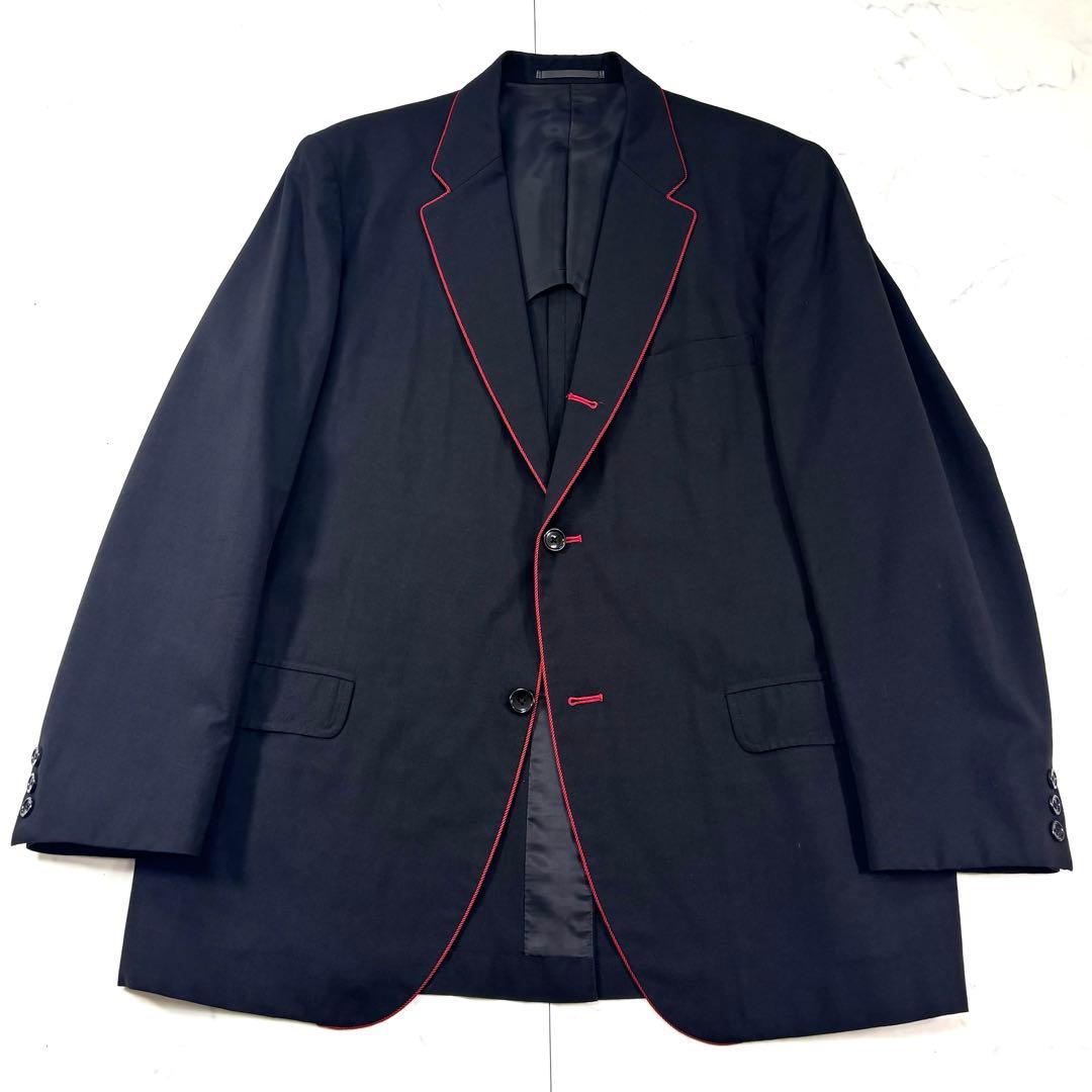 Y's for menレッドパイピング 段帰り ジャケット ネイビー サイズM