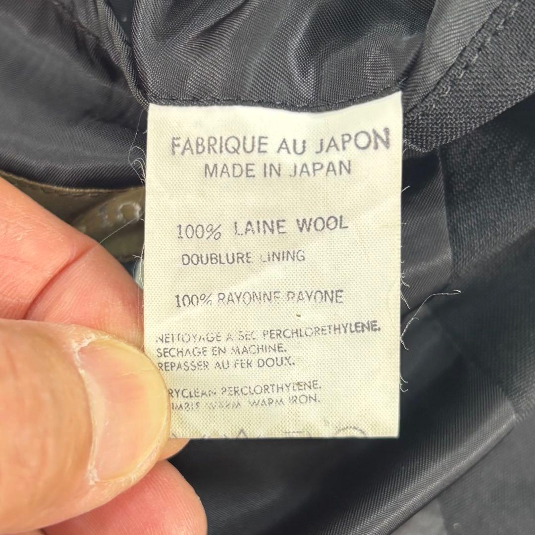 Y's for menレッドパイピング 段帰り ジャケット ネイビー サイズM