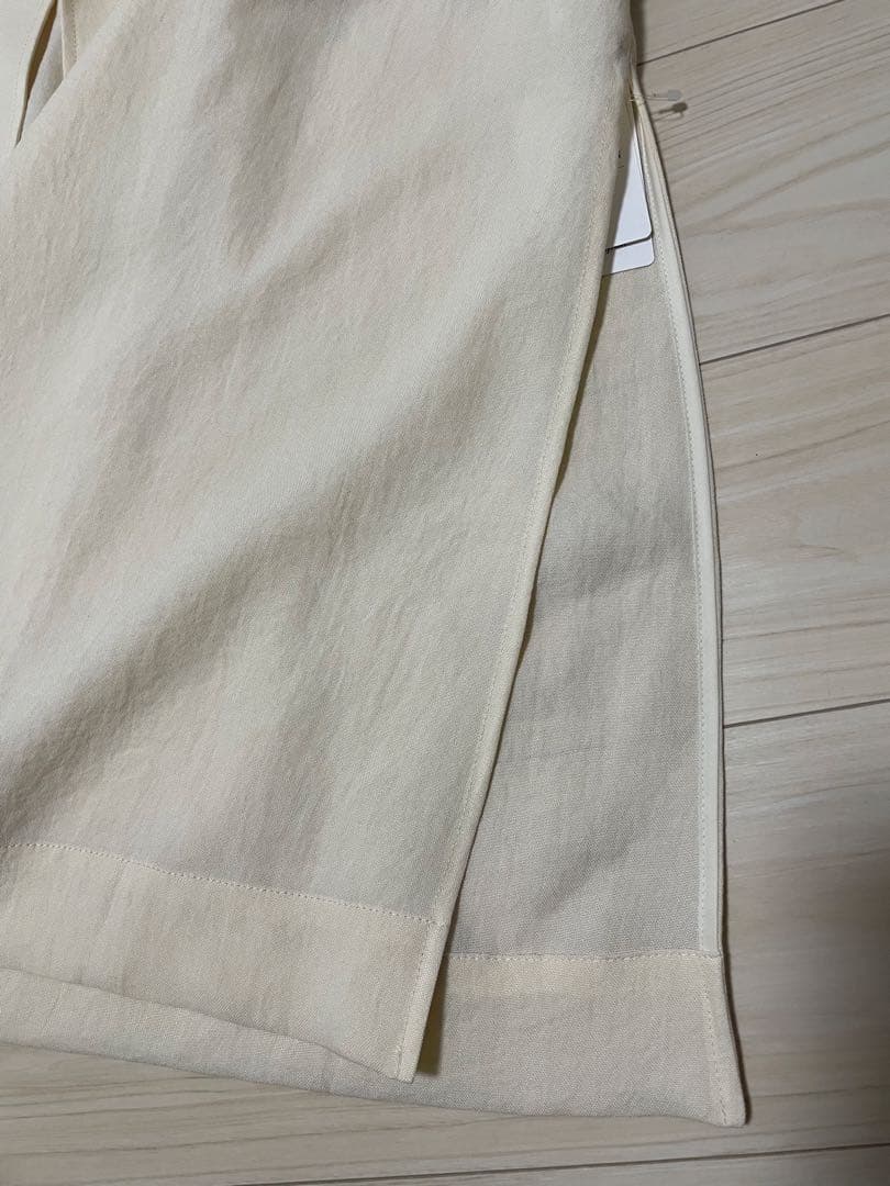土日値下げ★新品spick&span ビッグカラーガウンコート　トレンチ
