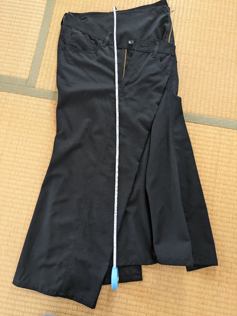 【未使用同様】JUNYA WATANABE 2004aw ロングスカート 黒 M