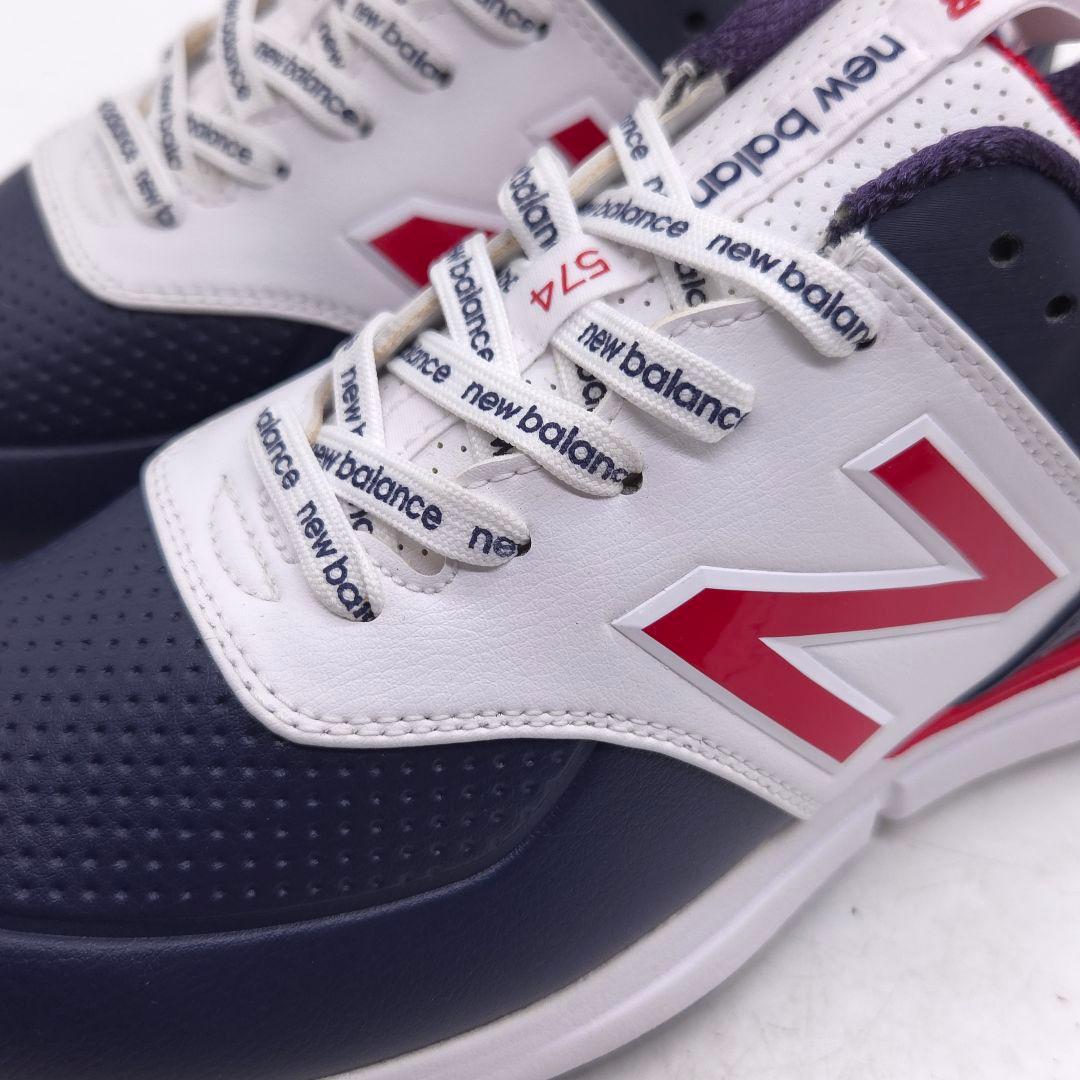 美品 new balance ニューバランス ゴルフシューズ 24.5cm