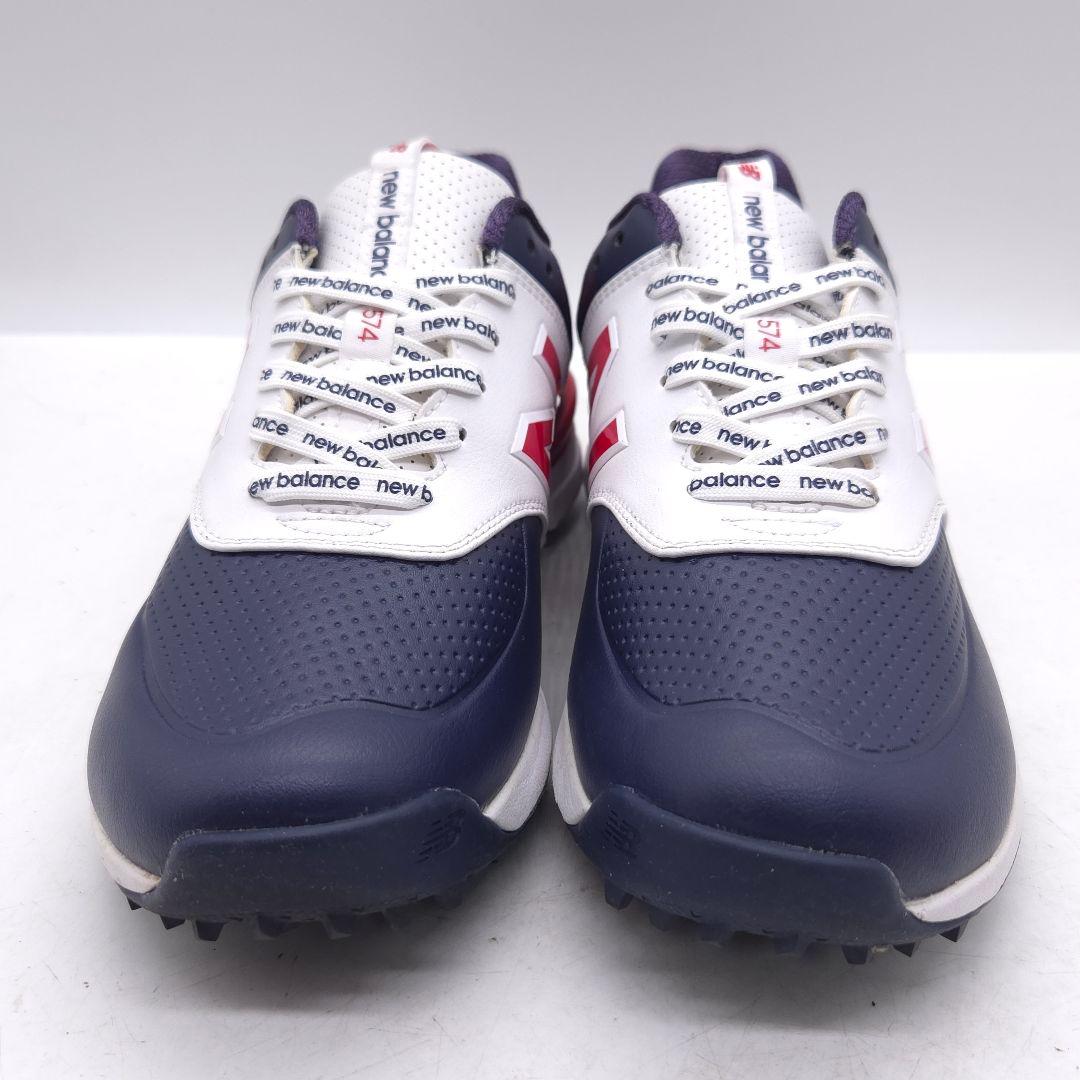 美品 new balance ニューバランス ゴルフシューズ 24.5cm