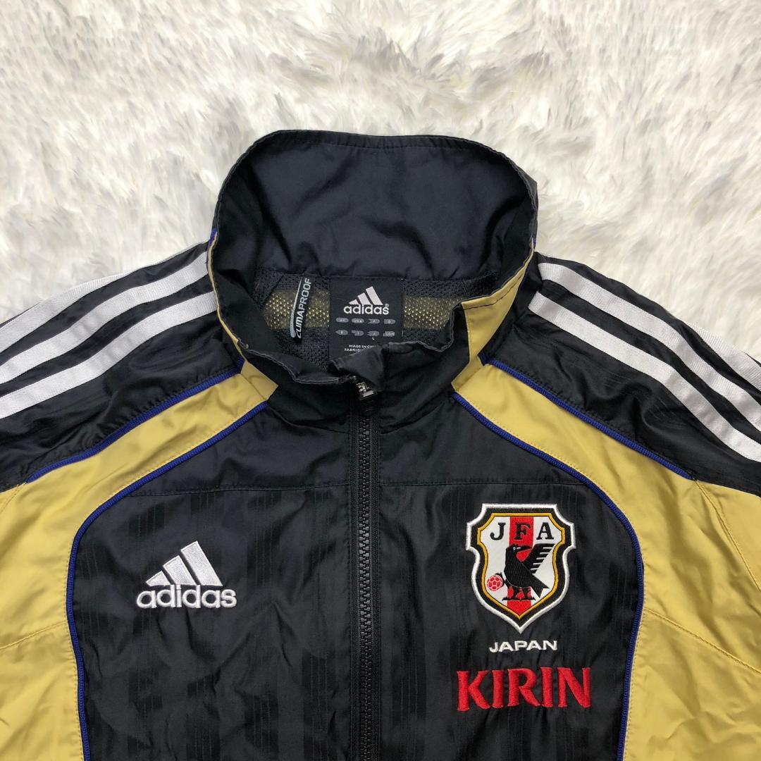 adidas サッカー日本代表 2010年 W杯モデル ウィンドブレーカー 刺繍