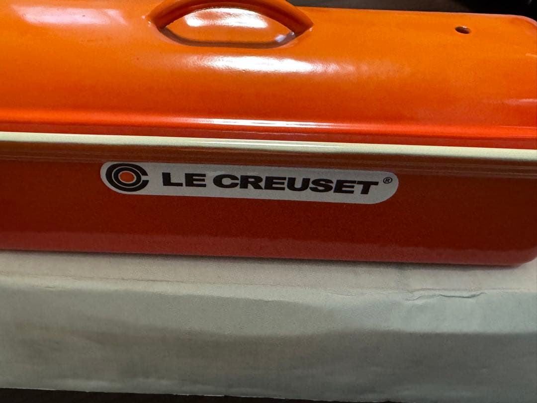 Le Creuset テリーヌ型　オレンジ レシピ帳付き