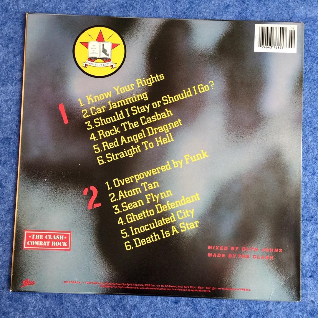 美盤LP / BLACK MARKET CLASH / COMBAT ROCK