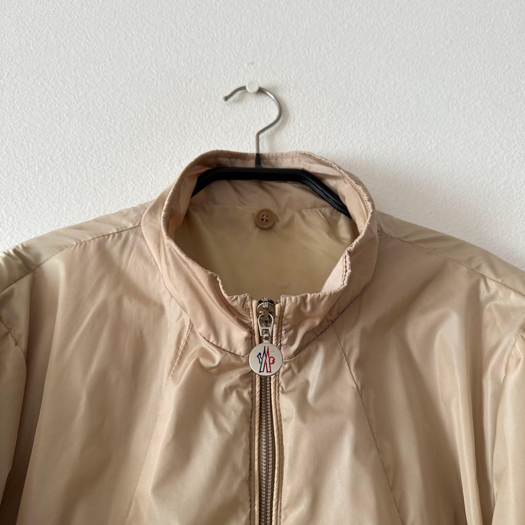 Moncler モンクレール　コート ベージュ取り外しフード付きサイズ1