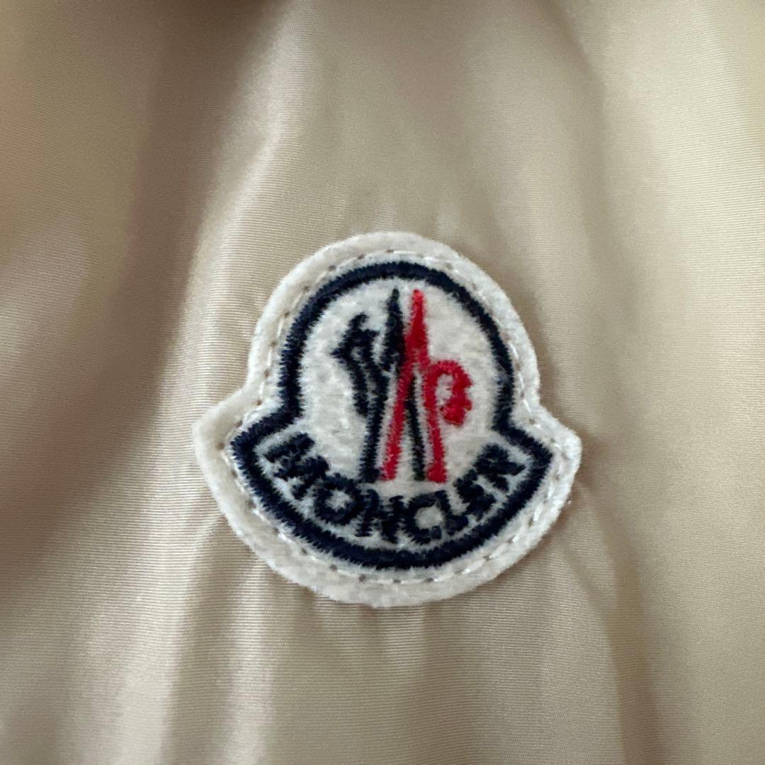 Moncler モンクレール　コート ベージュ取り外しフード付きサイズ1