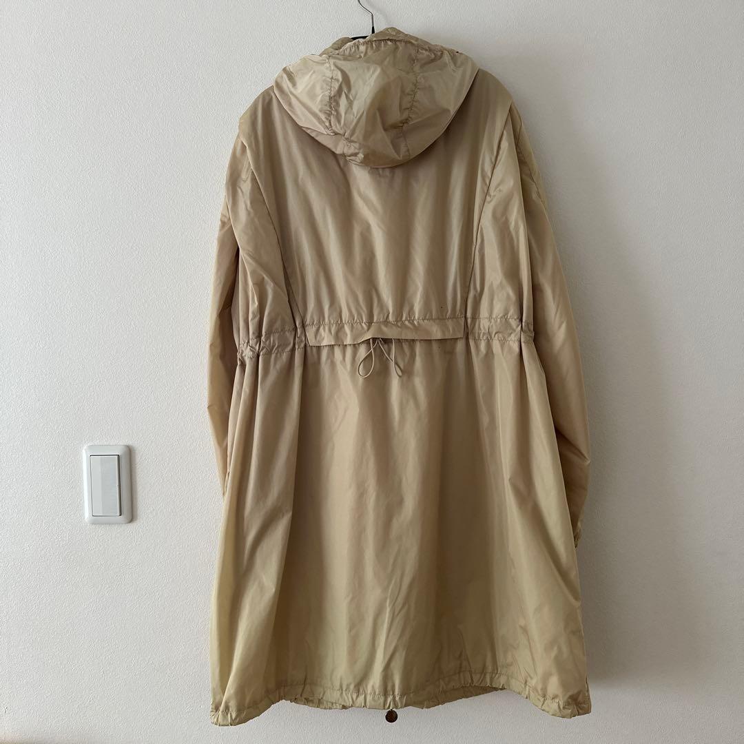 Moncler モンクレール　コート ベージュ取り外しフード付きサイズ1