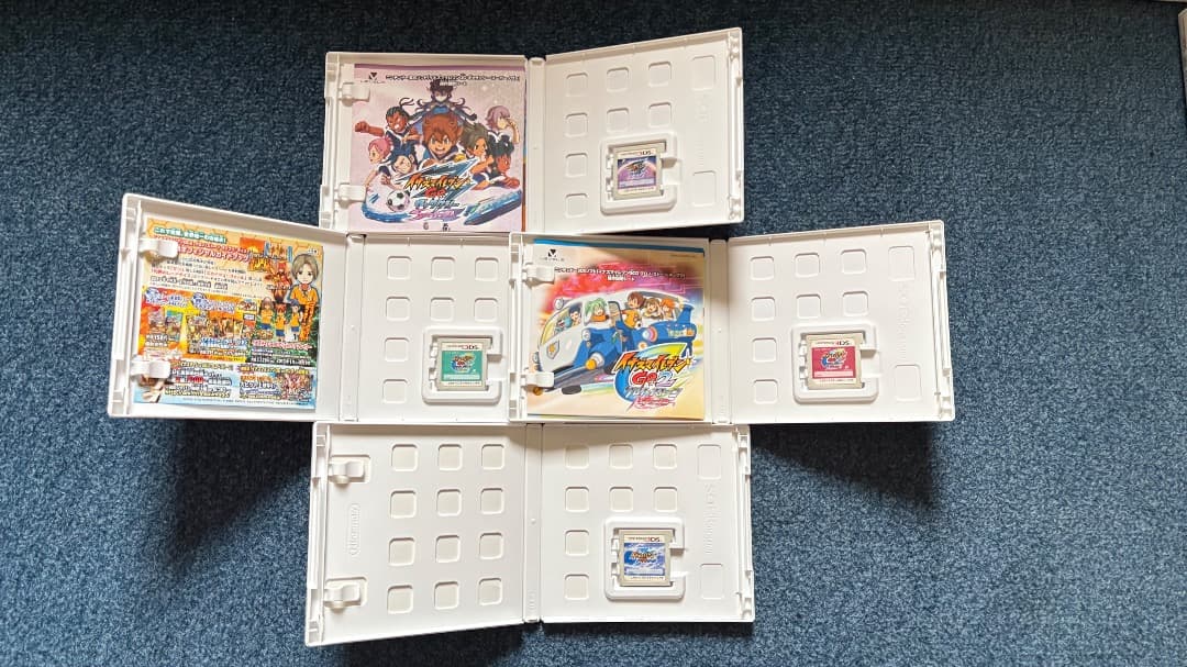 イナズマイレブン　3DS ゲームソフト4本セット　バラ売り可