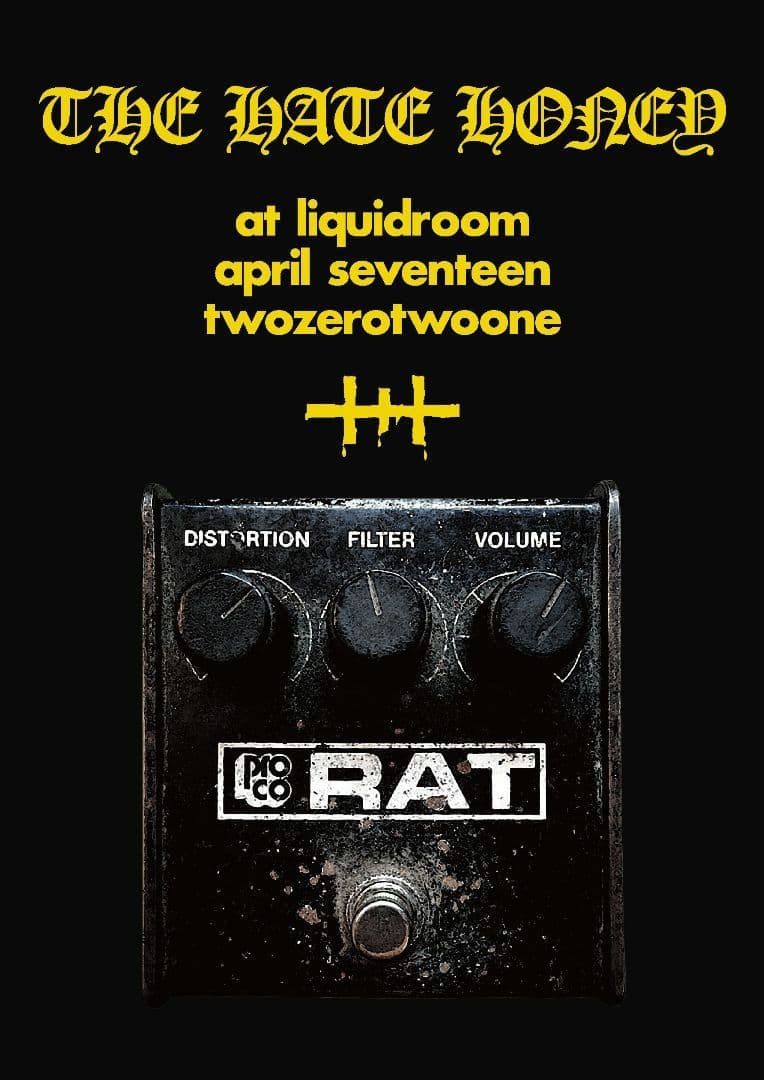 ミュージック THE HATE HONEY at LIQUIDROOM