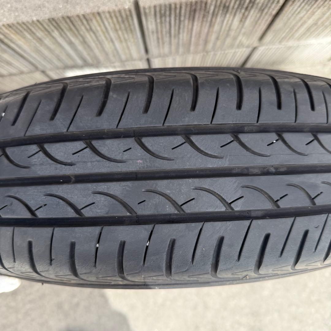 ②ヨコハマBluEarth 155/65R14 タイヤのみ　2本中古