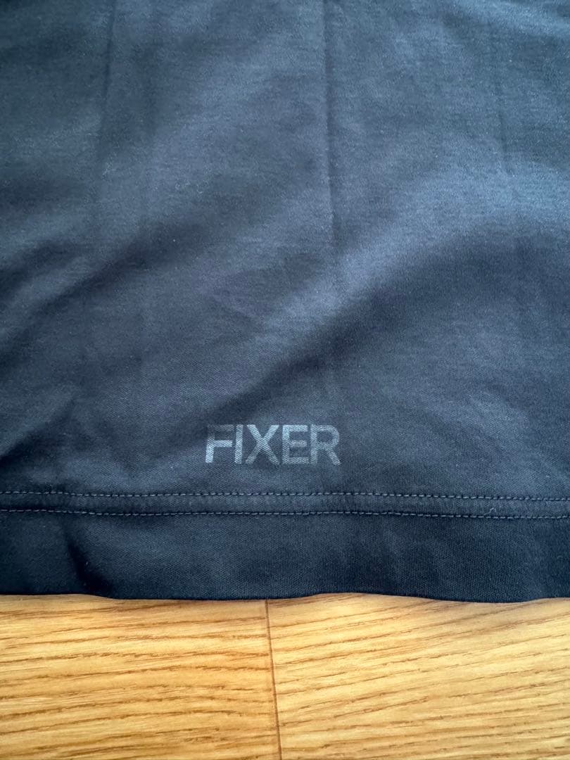 【希少】FIXER フィクサー リバースプリント Tシャツ オールブラック 干場