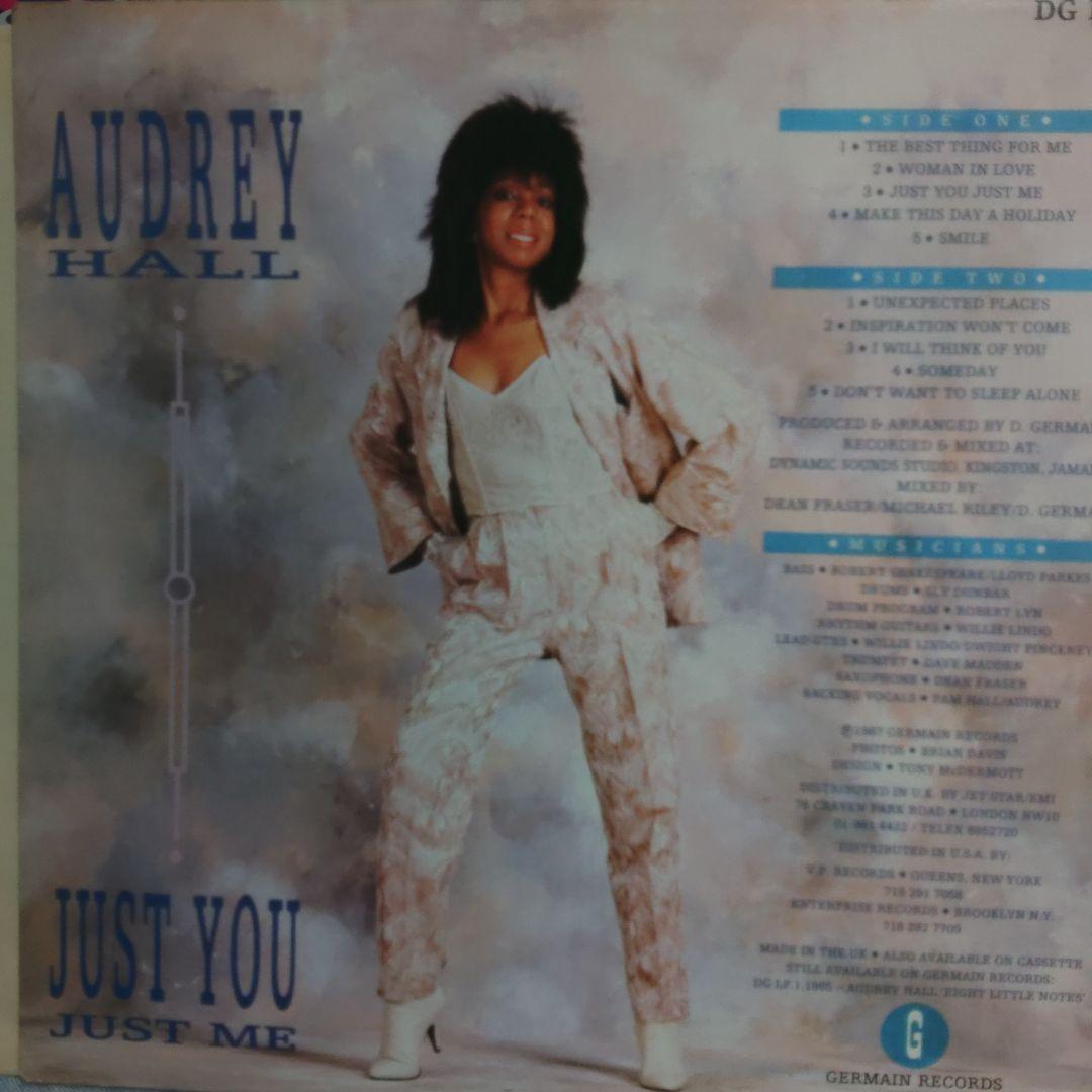 洋楽 AUDREY HALL JUST YOU JUST ME