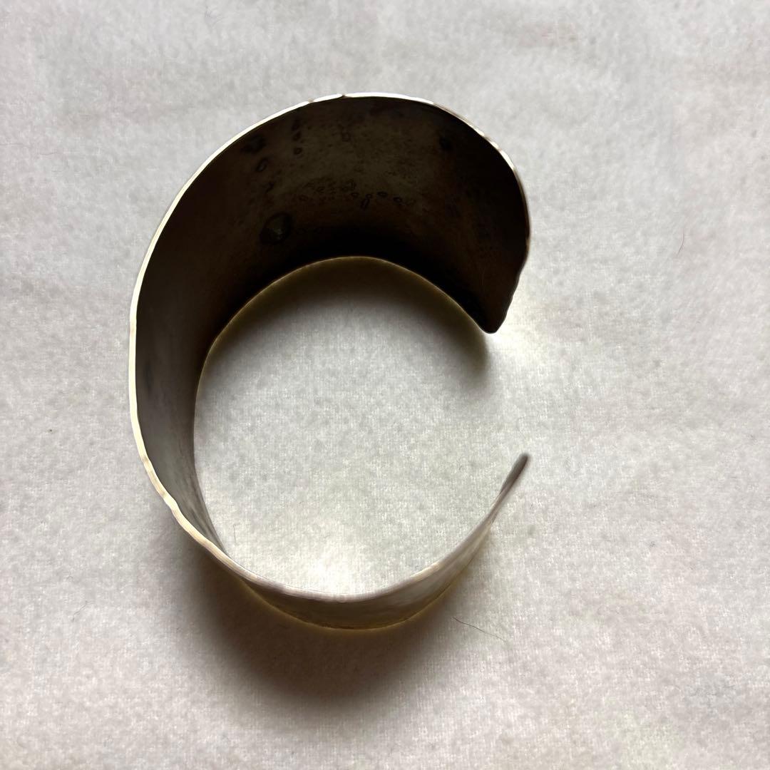 accessory mau 真鍮平打ちバングル