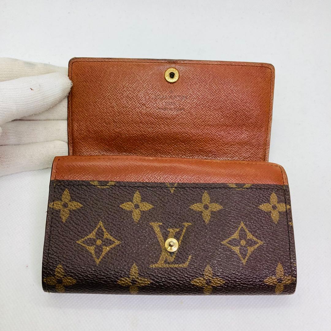 LOUISVUITTON ポルトモネジップ ルイヴィトン 二つ折り財布 907