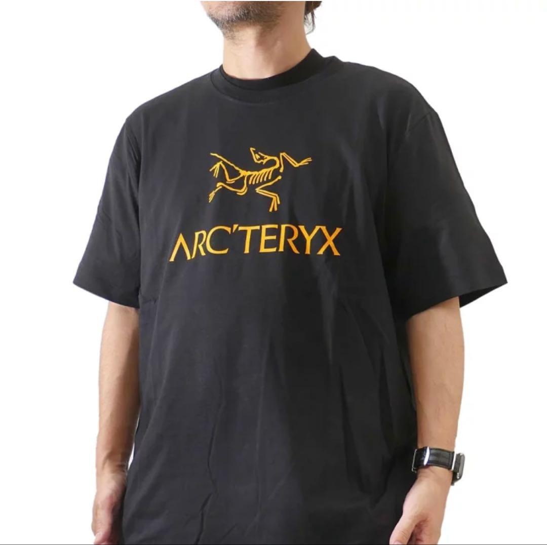 ARC'TERYX アークワード ロゴ ショートスリーブ　ブラック Mサイズ