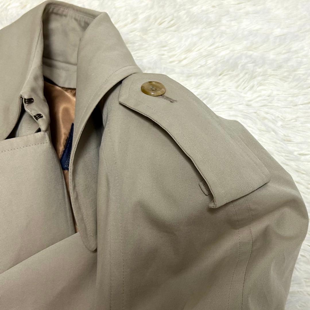 大きいサイズ　バーバリー　ダブル　ロングトレンチコート　丈110cm ベージュ