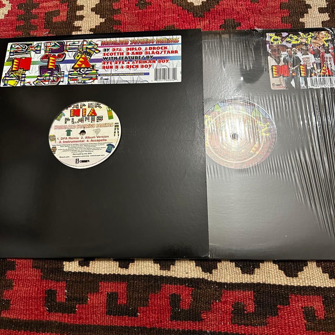 M.I.A. Paper Planes Remixes / Boyz 2枚セット