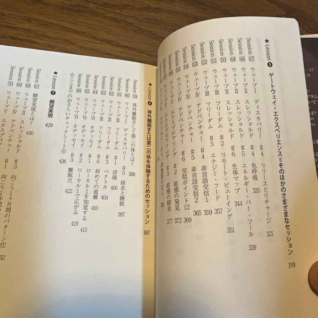 ヘミシンク　ゲートウェイエクスペリエンス36枚日本語1〜6+ヘミシンク探求大全