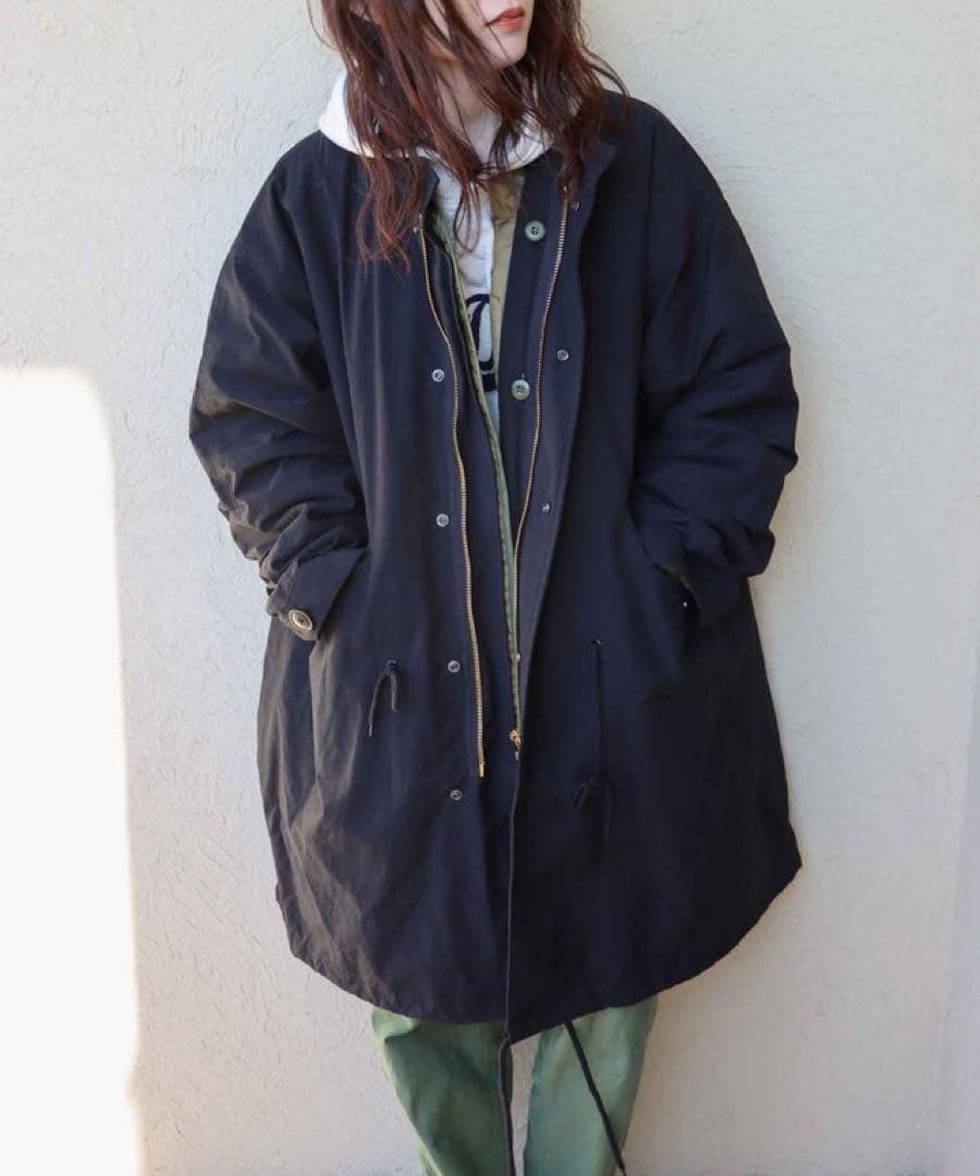 COURO キルトライナー付き3WAY M-65 フィッシュテールモッズコート