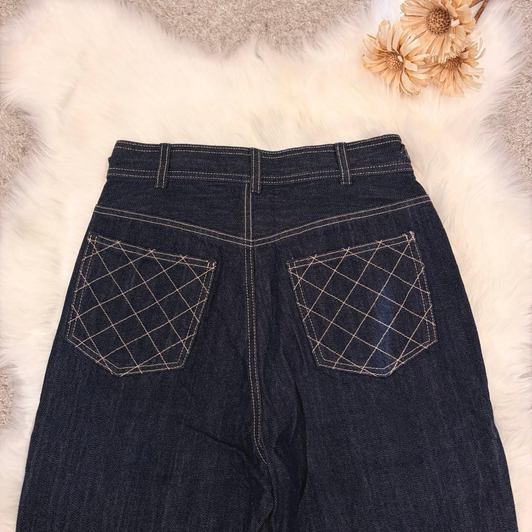 【美品】LOULOU WILLOUGHBY（ルルウィルビー）デニムパンツ