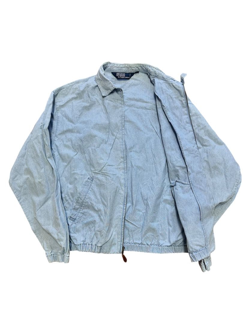 90s 人気！LL 大きいサイズ！ラルフローレン スイングトップ ジャケット