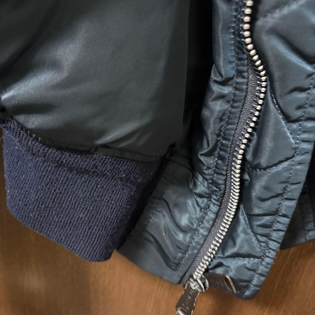 ジャケット・アウター ALPHA MA-1 90s made in usa navy L