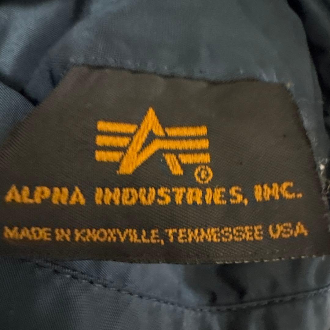 ジャケット・アウター ALPHA MA-1 90s made in usa navy L