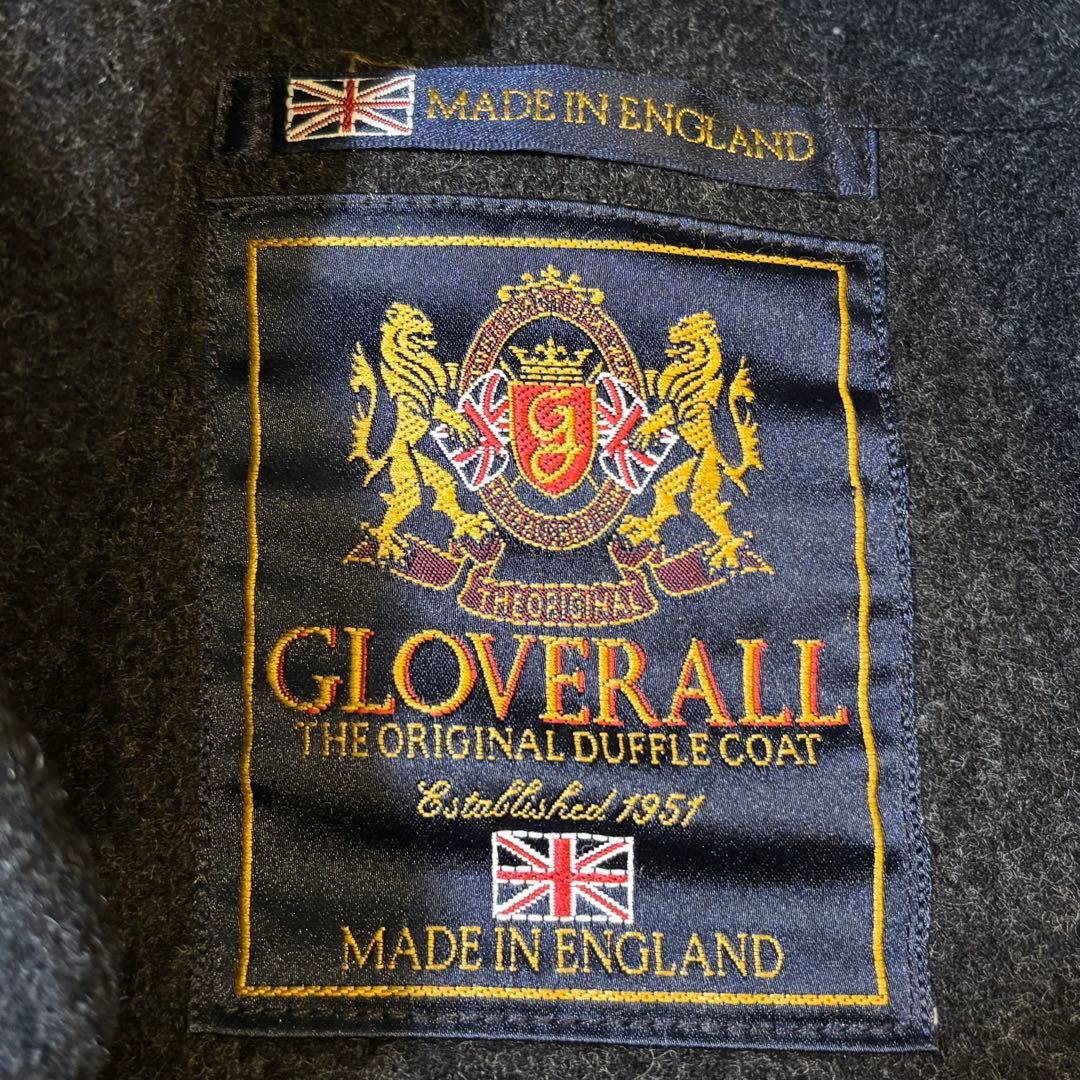 GLOVER RALL 英国製 グローバーオール/グレー系色/ダッフルコート
